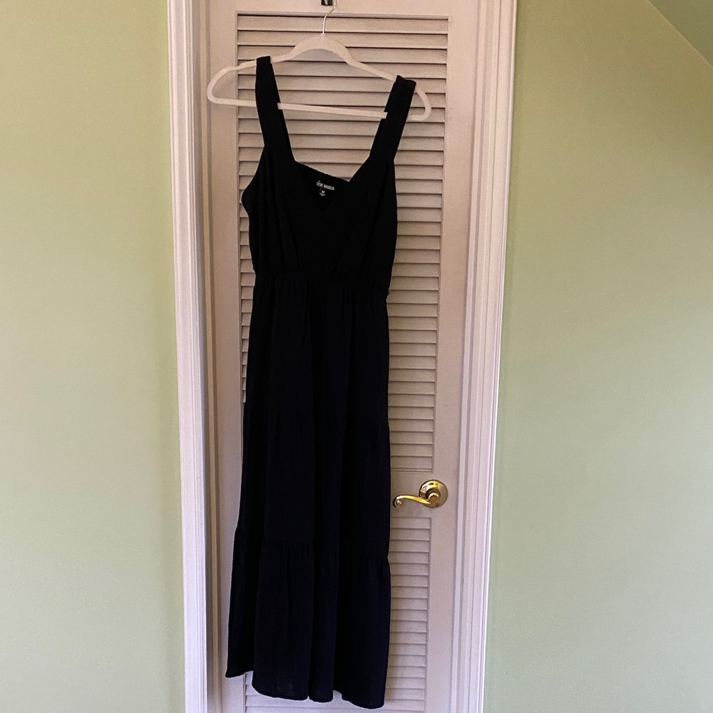 Steve Madden Black Maxi Dress